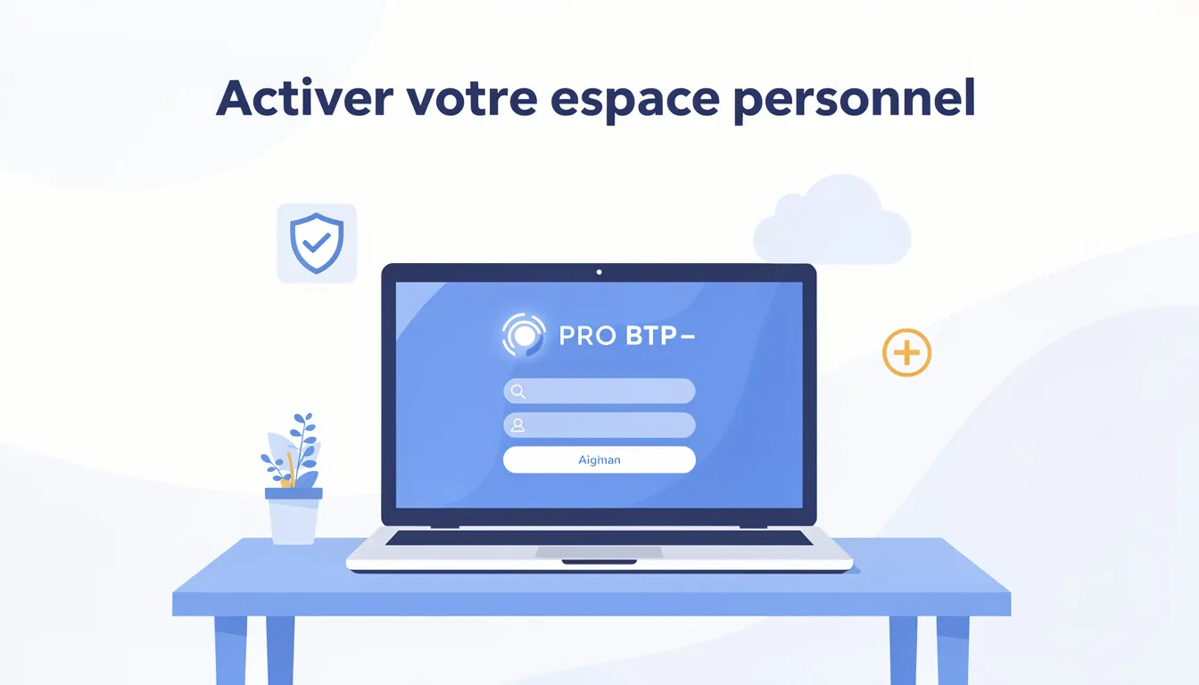 Activer votre espace personnel