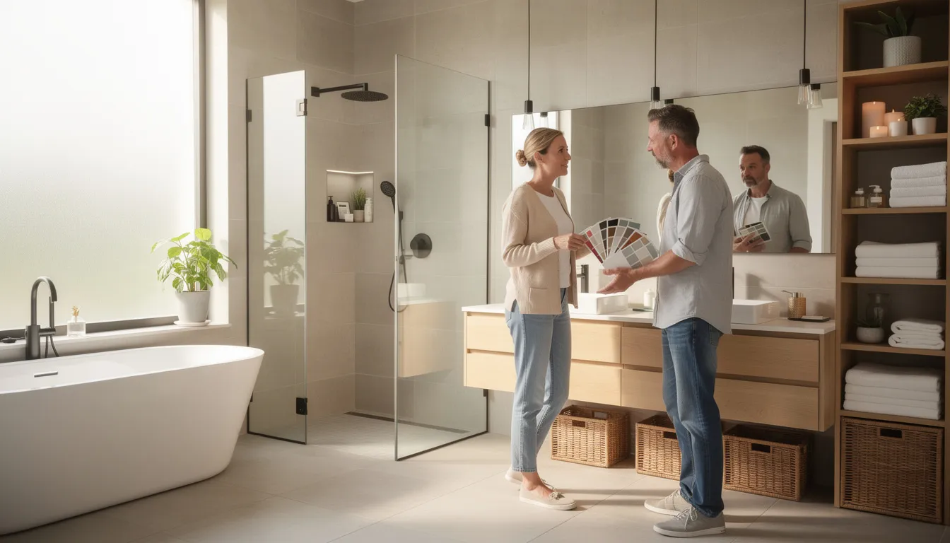 Aménagez votre salle de bain avec leroy merlin