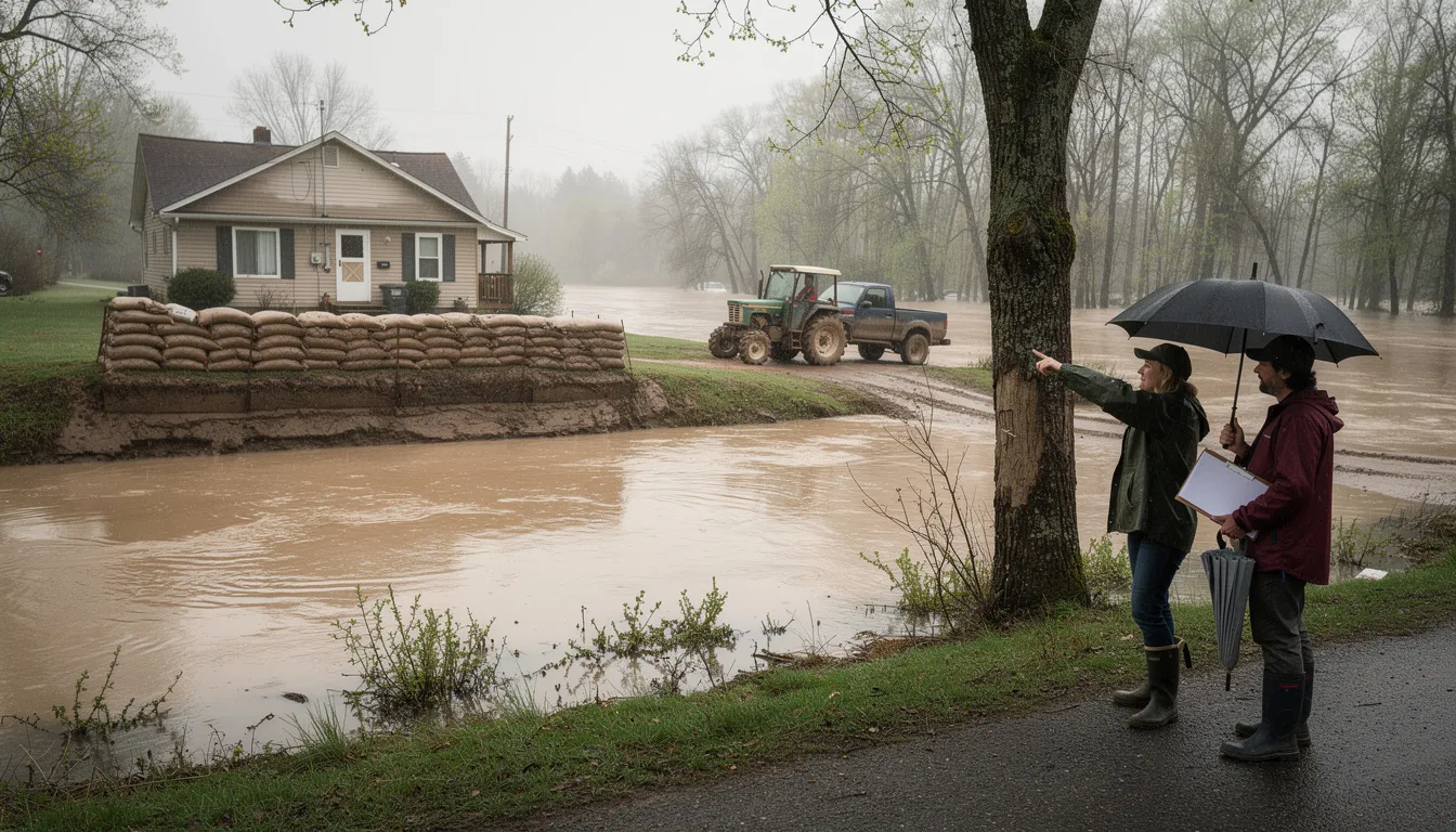 Comprendre la crue saisonnière : causes et réactions