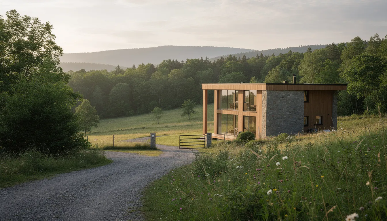 Découvrez cette maison isolée en pleine nature à vendre