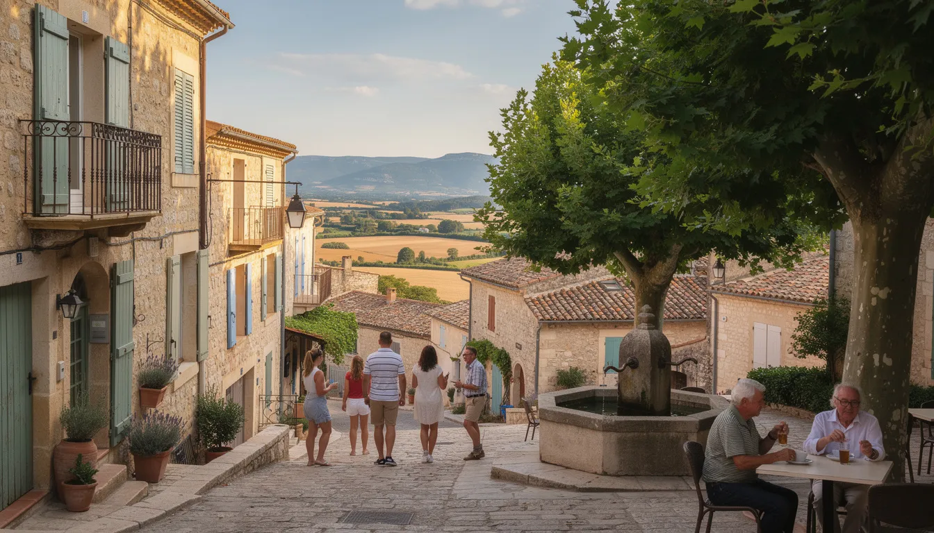 Découvrez la bastide-des-jourdans, un village plein de charme