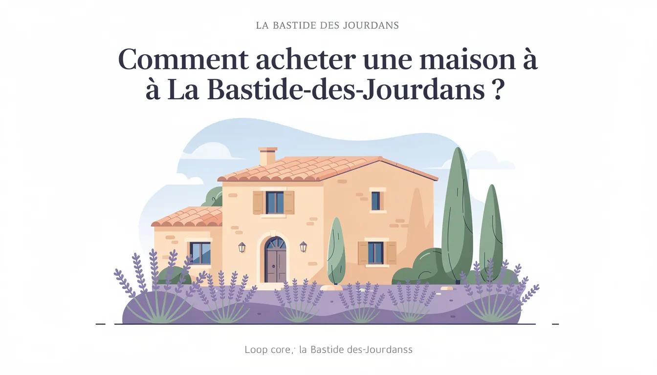 Comment acheter une maison à La Bastide-des-Jourdans ?