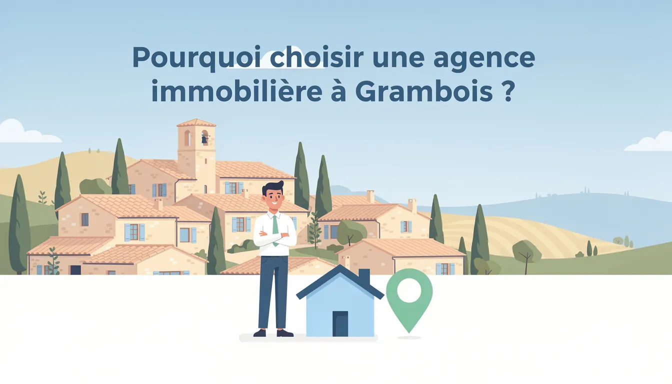 Pourquoi choisir une agence immobilière à Grambois ?