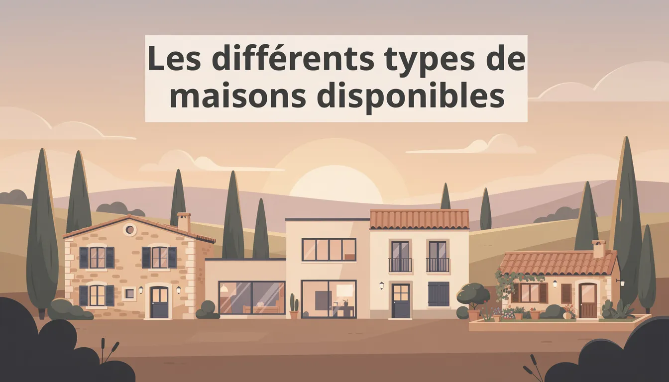 Découvrez les maisons à vendre à grambois 3 Les différents types de maisons disponibles