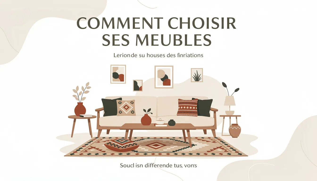Comment choisir ses meubles
