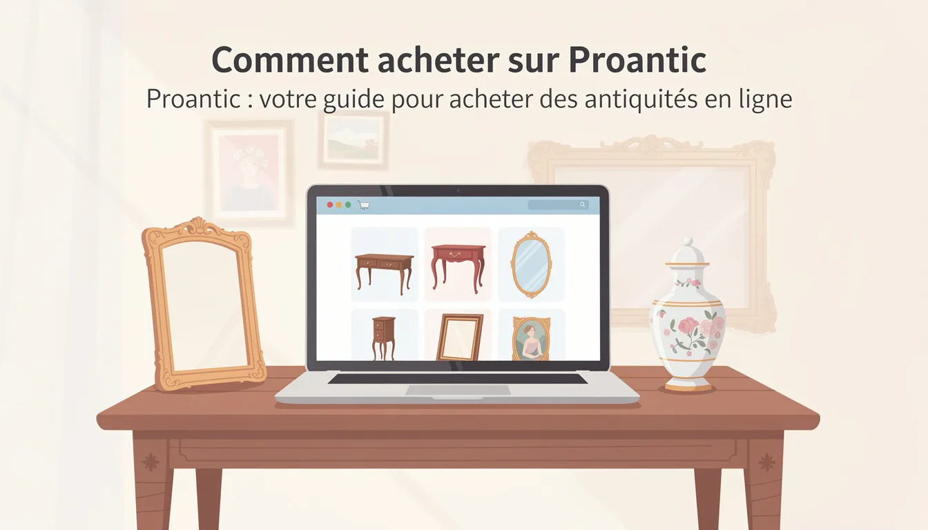 Comment acheter sur Proantic