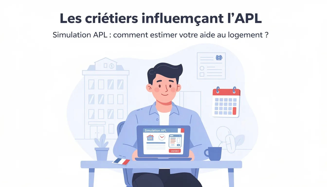 Simulation APL : comment estimer votre aide au logement ? 3 Les critères influençant l'APL