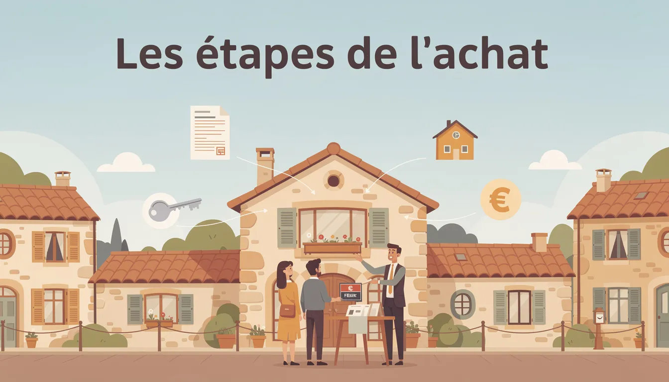 Les étapes de l'achat