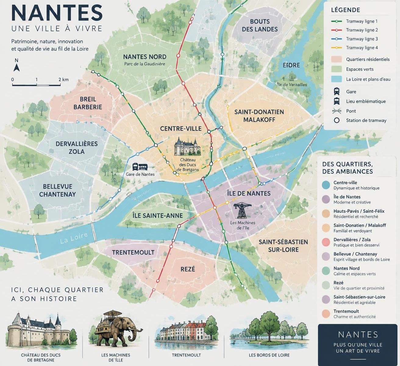 préparez votre installation ou votre visite à nantes en 2025 : repères pratiques pour choisir un quartier adapté à vos besoins et à votre quotidien.