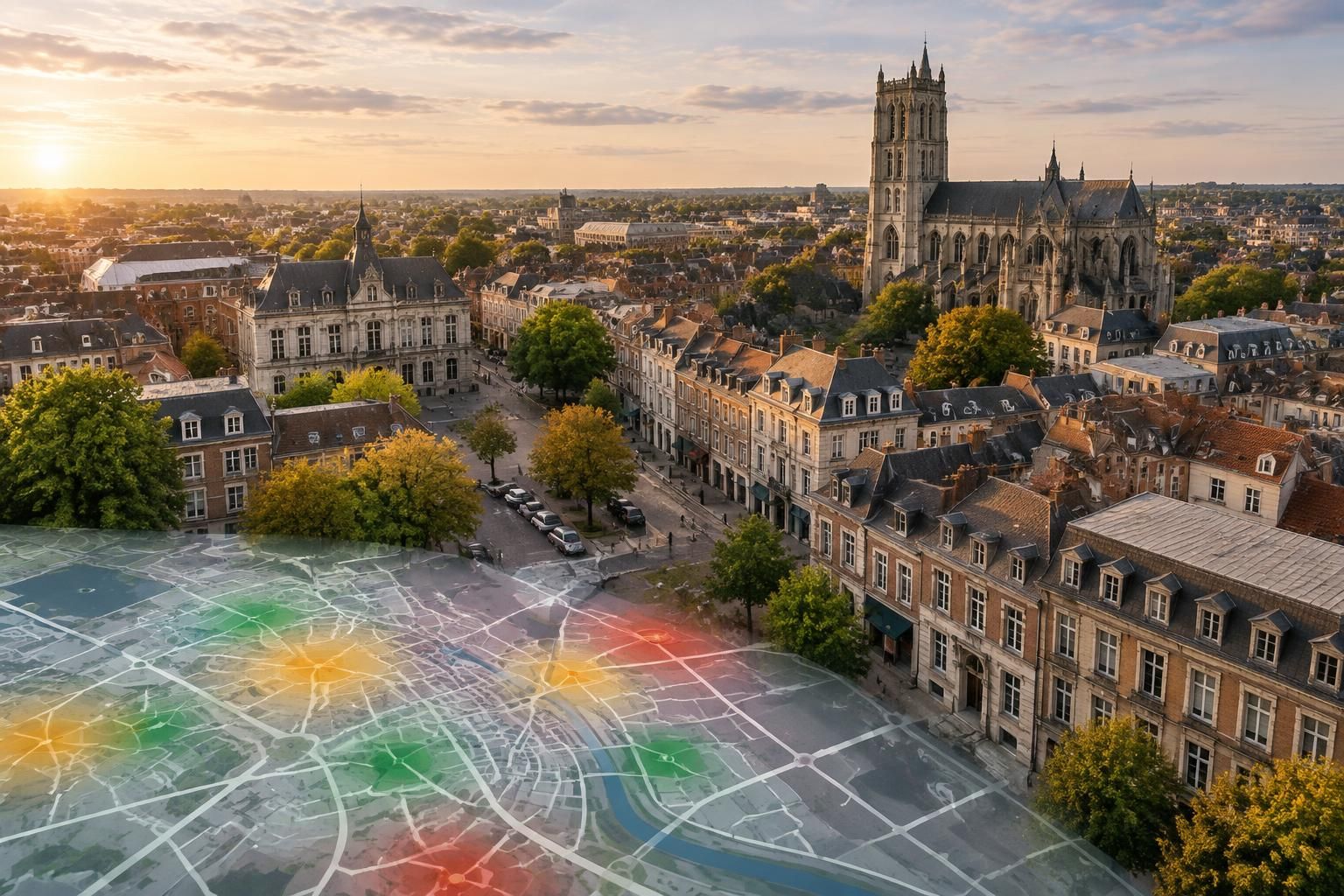 découvrez les quartiers de cambrai, les conseils de sécurité et les zones à surveiller grâce à notre guide pratique et à sa carte.